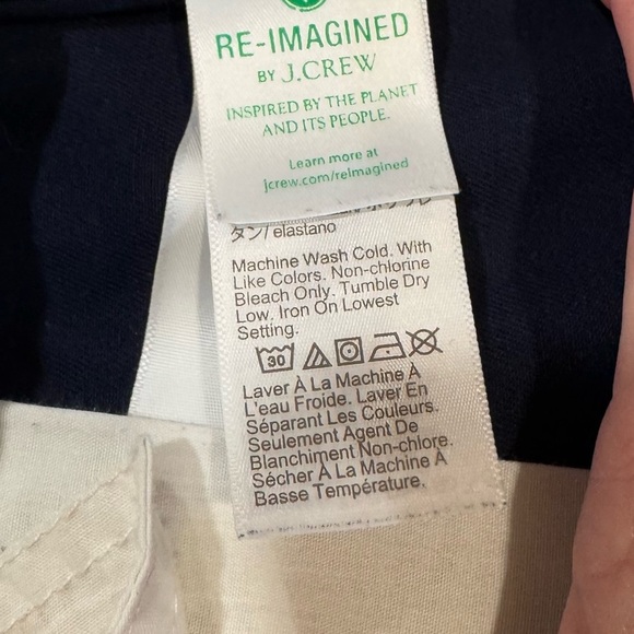 J Crew Men's 7” Navy Blue Dock Short in Stretch Chino F1.2 - Picture 5 of 12